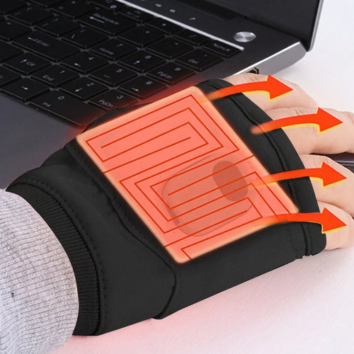 Beheizbare Handschuhe Halbfinger mit 360° Wärme -    Zorenza