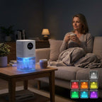 Luftentfeuchter mit Farblicht und Timer -    Zorenza