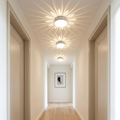 LED-Deckenleuchte Ø 28 cm — Warm- & Kaltweiß, Sternenmuster für Flur & Eingang -    Zorenza