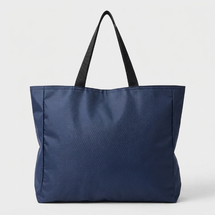 Faltbare Reisetasche Wasserabweisend, 4 Größen (S–XL), Schwarz/Blau -    Zorenza