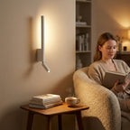LED-Wandleuchte mit schwenkbarem Spot, 12 W, 3 Lichtfarben -    Zorenza