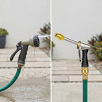 Hochdruck-Wasserpistole aus Aluminiumlegierung – verstellbare Düse, ergonomischer Griff -    Zorenza