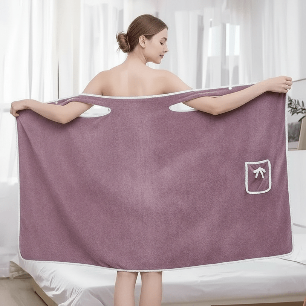 Badehandtuch zum Anziehen mit Schnelltrocknung -    Zorenza
