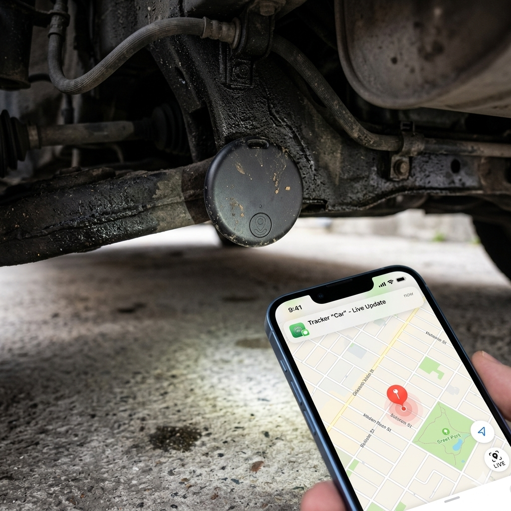 Mini GPS-Tracker mit Magnet — Echtzeit-Ortung per App, 2er-Set -    Zorenza
