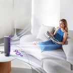 Turmventilator Leise Oszillierend – Luftkühlung für Wohnzimmer -    Zorenza