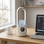 Luftkühler USB Turmventilator mit Wassertank und Display -    Zorenza