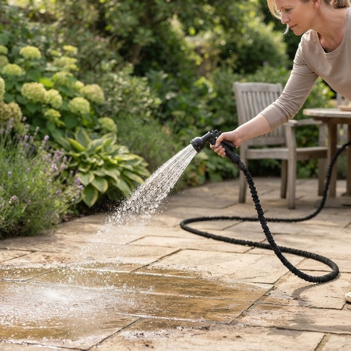 Flexibler Gartenschlauch mit 7 Sprühfunktionen -    Zorenza