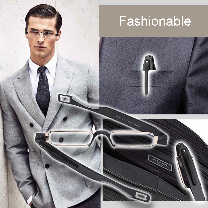 Faltbare Lesebrille mit verschiedenen Stärken -    Zorenza