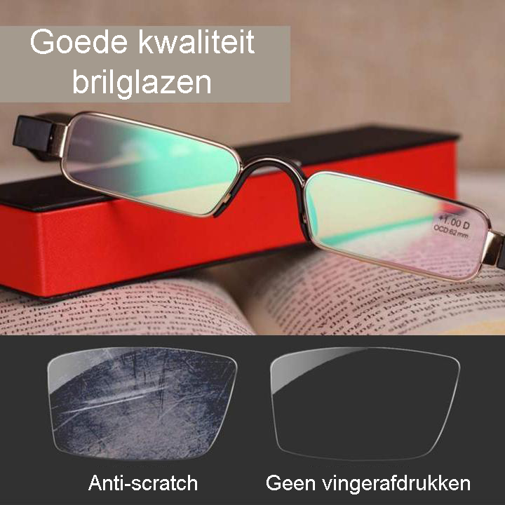Faltbare Lesebrille mit verschiedenen Stärken -    Zorenza
