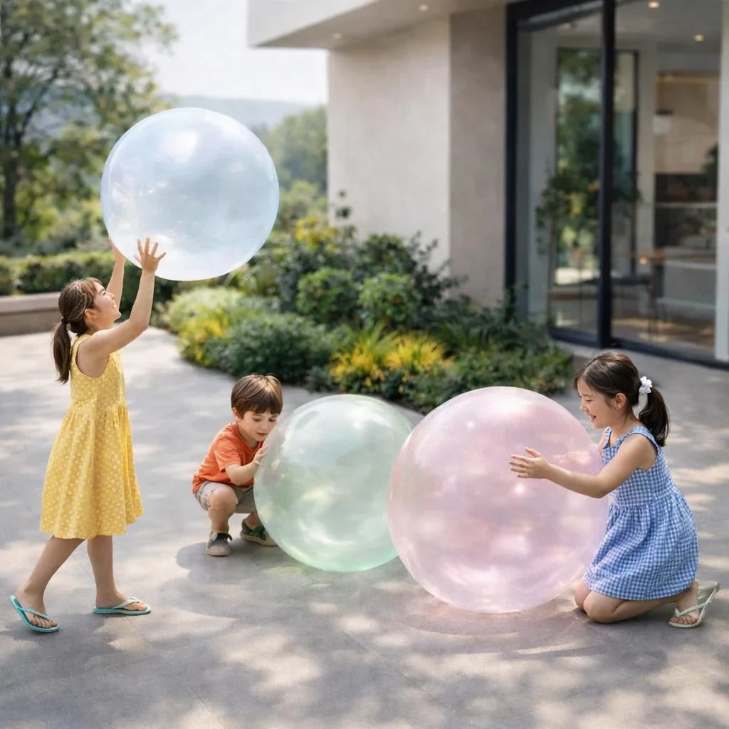 Aufblasbarer Spielball XXL – Reißfest aus TPR-Material -    Zorenza
