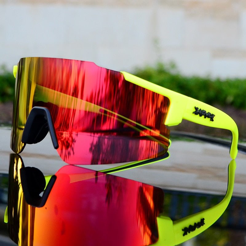 Sportsonnenbrille verspiegelt für Radfahren und Outdoor -    Zorenza