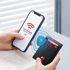 Slim-Wallet mit RFID-Schutz und Geldclip -    Zorenza