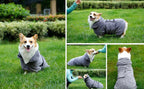 Saugfähiger Mikrofaser Hundebademantel mit Kapuze -    Zorenza