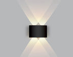 Innen-LED-Wandleuchte mit Auf-Ab-Licht – Warmweiß Zorenza