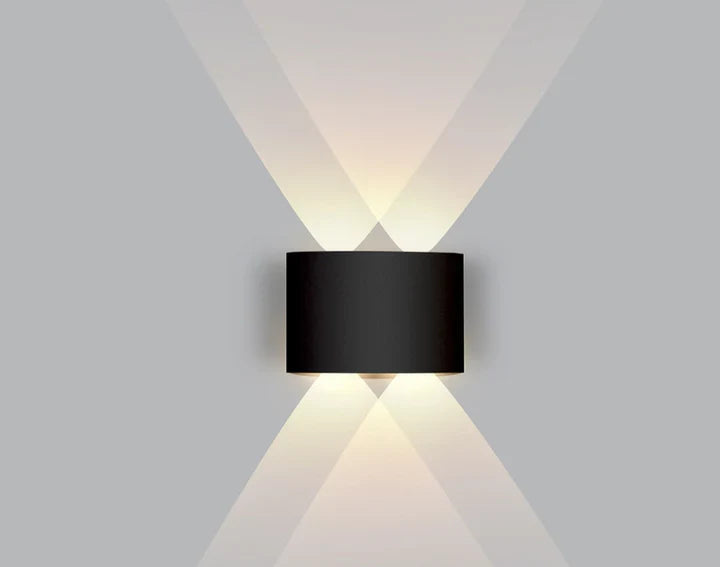 Innen-LED-Wandleuchte mit Auf-Ab-Licht – Warmweiß Zorenza