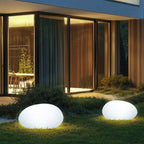 LED Steinleuchte für Garten – Wetterfest mit USB-Ladung und Fernbedienung -    Zorenza