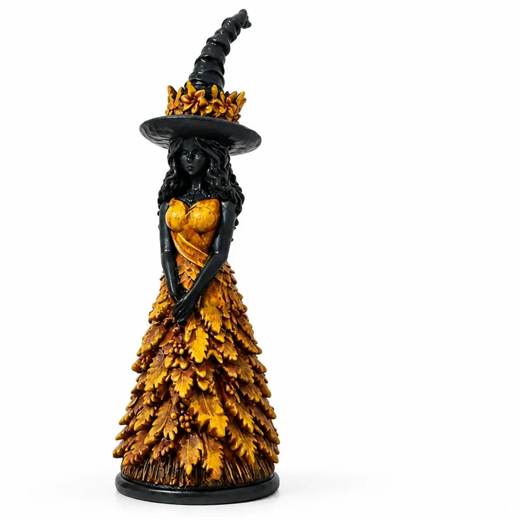 Hexenfigur Resin mit gotischem Design – 25 cm -    Zorenza