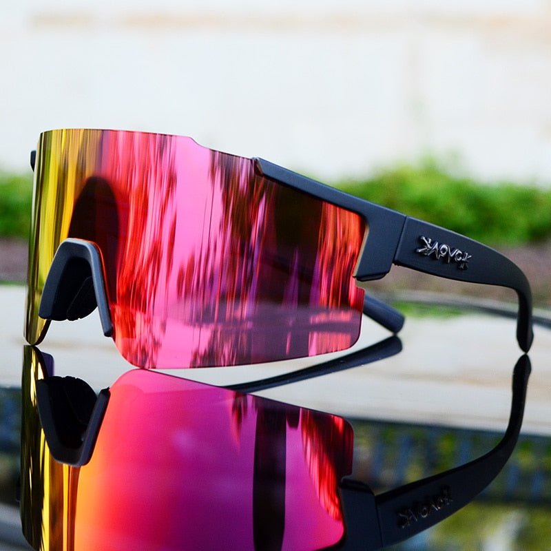 Sportsonnenbrille verspiegelt für Radfahren und Outdoor -    Zorenza