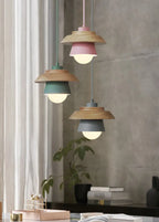 Holz-Pendelleuchte im nordischen Design Zorenza