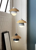 Holz-Pendelleuchte im nordischen Design Zorenza