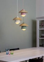 Holz-Pendelleuchte im nordischen Design Zorenza
