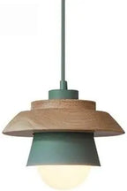 Holz-Pendelleuchte im nordischen Design Zorenza