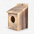 Holz-Vogelhaus in Kastenform – Dekoration für Garten und Innenbereich Zorenza