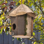 Hölzernes Vogelhaus mit Aufhängeband Zorenza