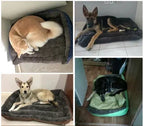 Hundebett mit Fleece-Innenfutter – weich und waschbar Zorenza