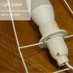 Japanische LED-Tischlampe aus Reispapier Zorenza