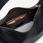 Halbmond-Schultertasche mit 3-Wege Trageriemen Zorenza