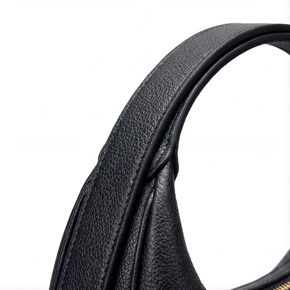 Halbmond-Schultertasche mit 3-Wege Trageriemen Zorenza