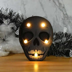 LED Nachtlicht Halloween-Motiv – Batteriebetrieben und wandmontierbar -    Zorenza