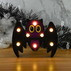 LED Nachtlicht Halloween-Motiv – Batteriebetrieben und wandmontierbar -    Zorenza