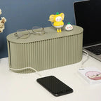 Kabelbox mit Deckel – Ordentliche Ladestation für Zuhause -    Zorenza