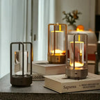 Kabellose LED-Tischlampe mit Dimmer – Skandinavisches Design Zorenza