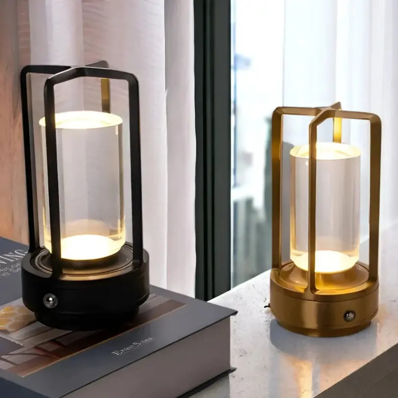 Kabellose LED-Tischlampe mit Dimmer – Skandinavisches Design Zorenza