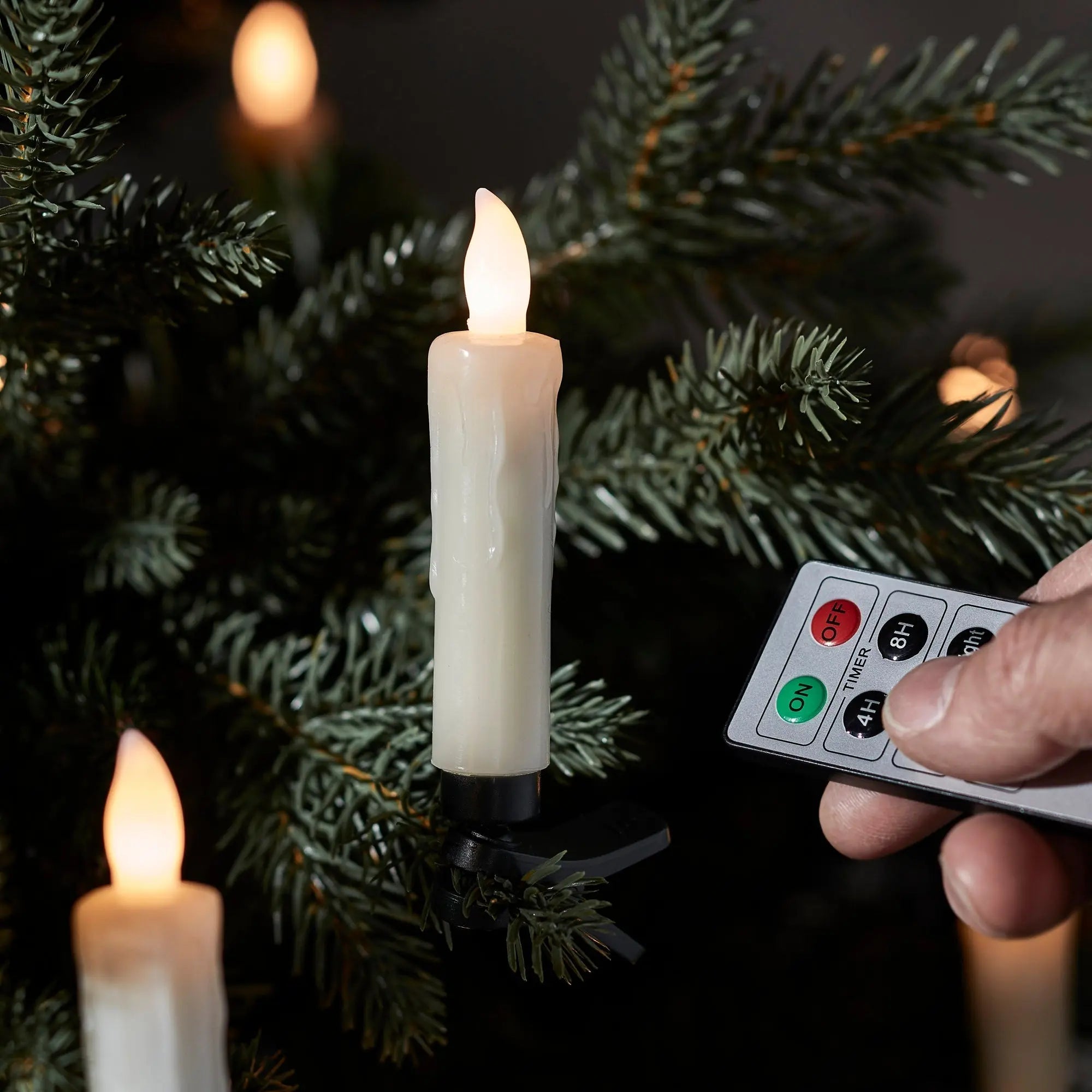 Wireless LED Christmas tree candles 20-piece set – Zorenza