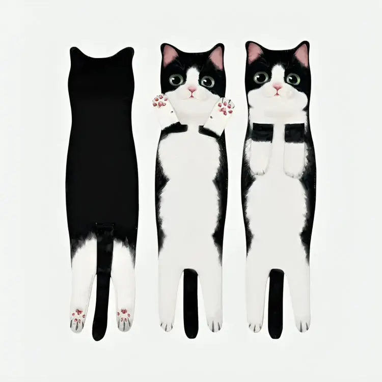 Katzen-Motiv-Handtuch – Weich, schön & sofort nutzbar Zorenza