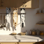 Katzen-Motiv-Handtuch – Weich, schön & sofort nutzbar Zorenza