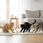 Katzenspielzeug mit Federball Zorenza