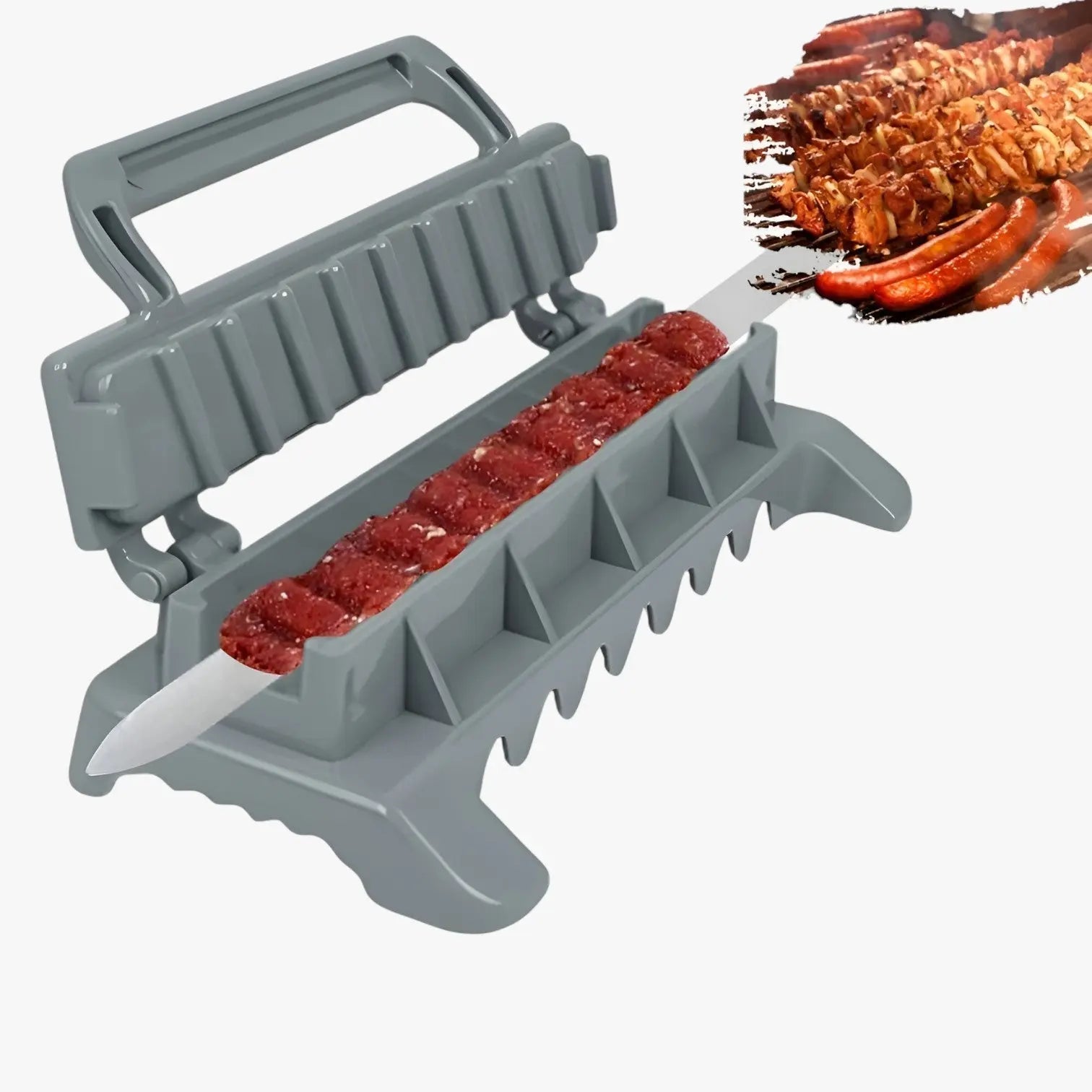 Kebab-Former für den Grill – Gleichmäßige Spieße im Handumdrehen Zorenza