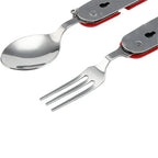 Klapp-Besteckset 4-in-1 – Taschengroßes Edelstahl-Set Zorenza