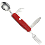 Klapp-Besteckset 4-in-1 – Taschengroßes Edelstahl-Set Zorenza
