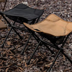 Klappbarer Campinghocker – Tragbarer Outdoor-Sitz mit Netzablage Zorenza
