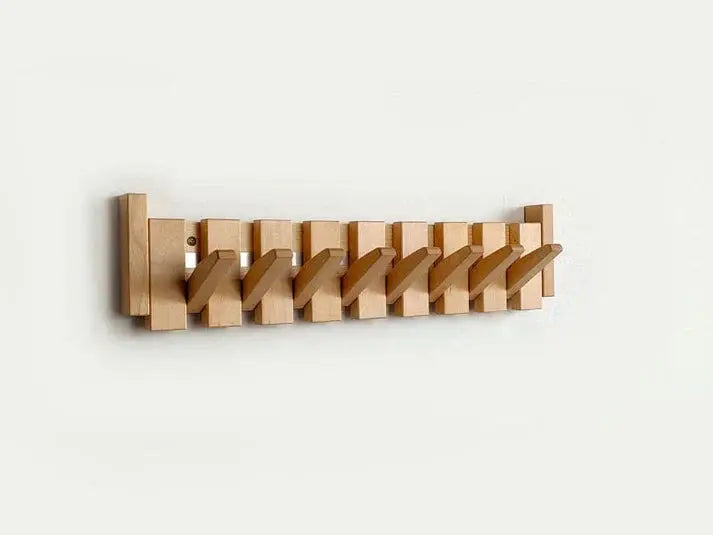 Klaviertasten Holz-Garderobe – Dekorativer Wandhaken für jeden Eingang Zorenza