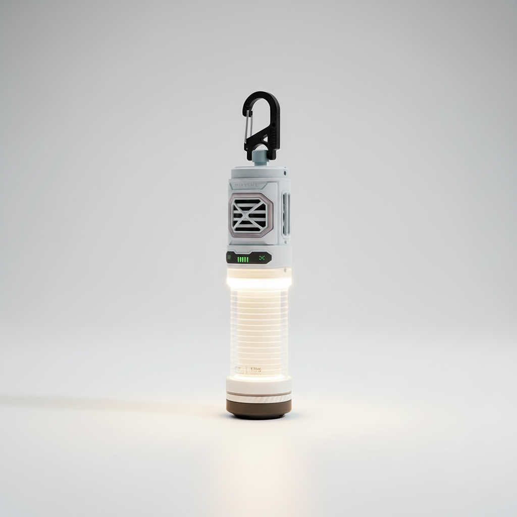 Moskitoschutz-Laterne mit LED-Licht -    Zorenza