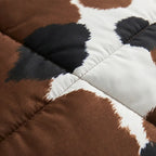 Kuhflecken-Bettdecken-Set – Western-Stil für Ihr Schlafzimmer Zorenza