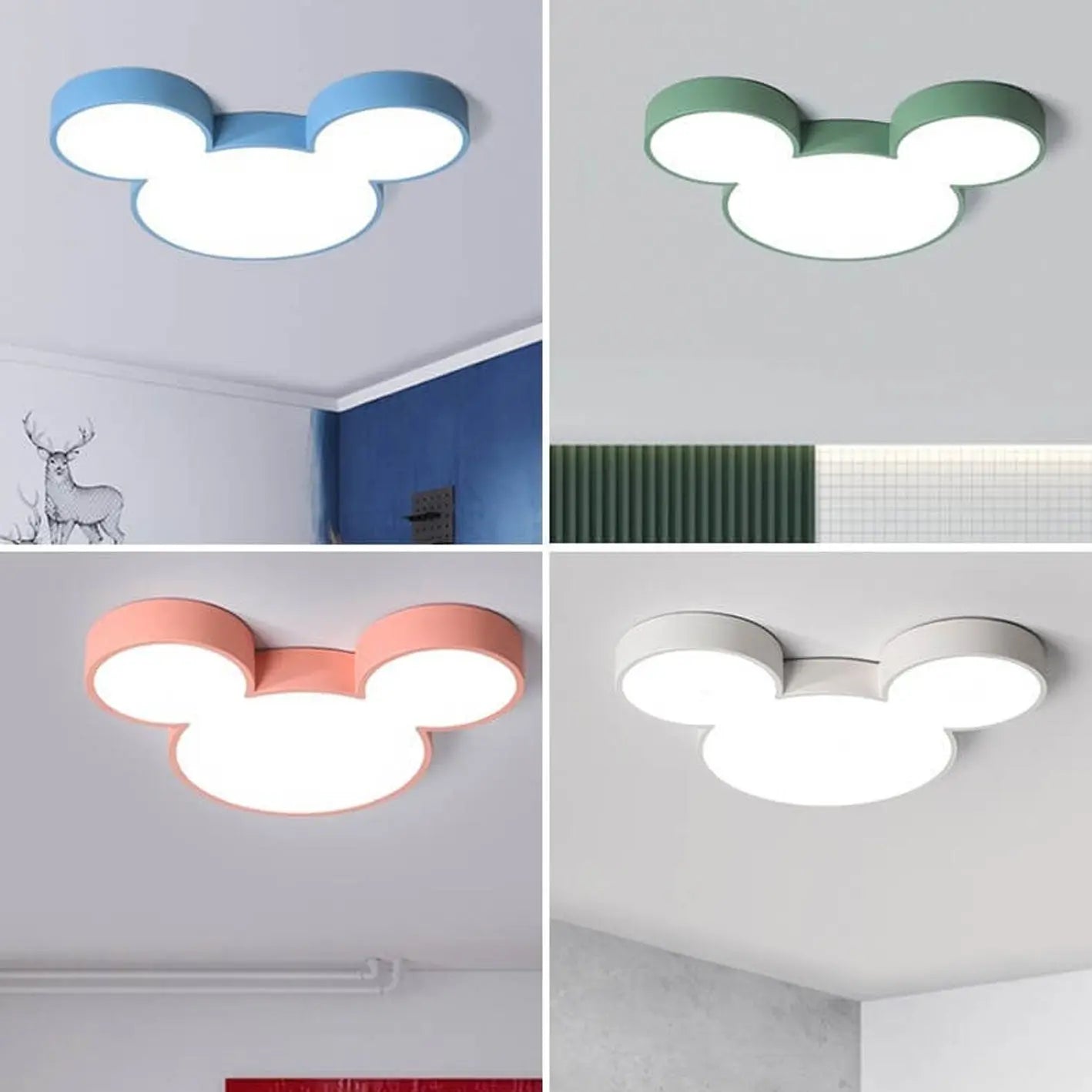 LED-Deckenleuchte Cartoon-Design für Kinderzimmer Zorenza