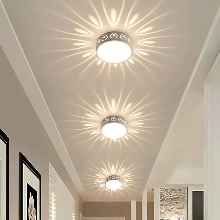 LED-Deckenleuchte für Eingang, Flur und Balkon Zorenza